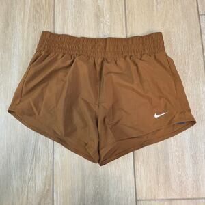 Nike Dri-FIT Women’s Training Shorts Brown Loose Fit Size Medium NWT